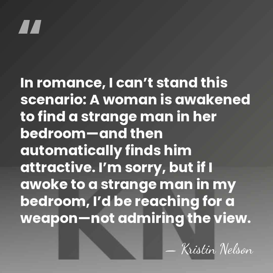 In romance, I can’t stand this scenario: A woman is awakened to&hellip; - Kristin Nelson