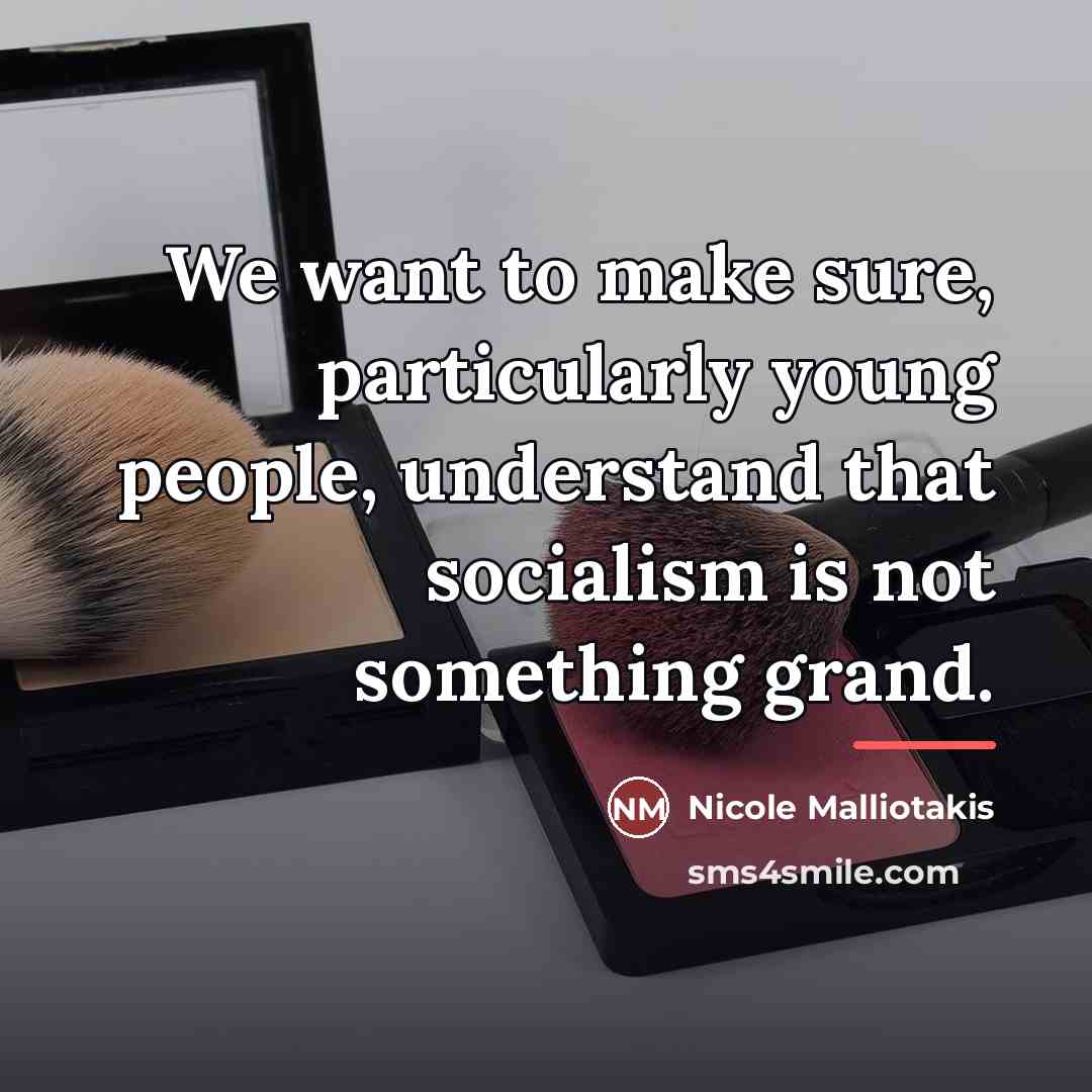 “We want to make sure, particularly young people, understand that…” quote by Nicole Malliotakis