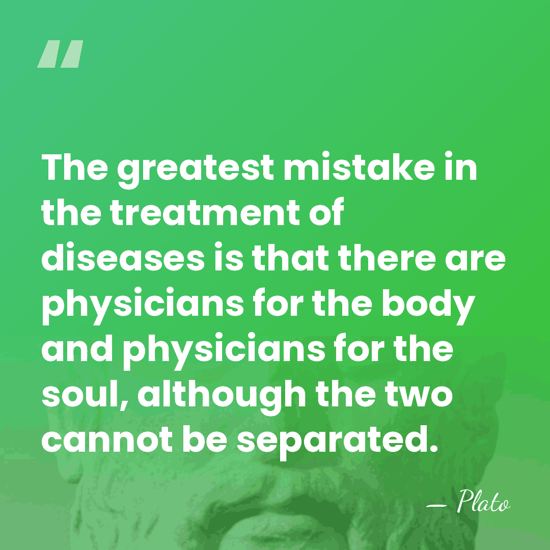 The greatest mistake in the treatment of diseases is that there are&hellip; - Plato