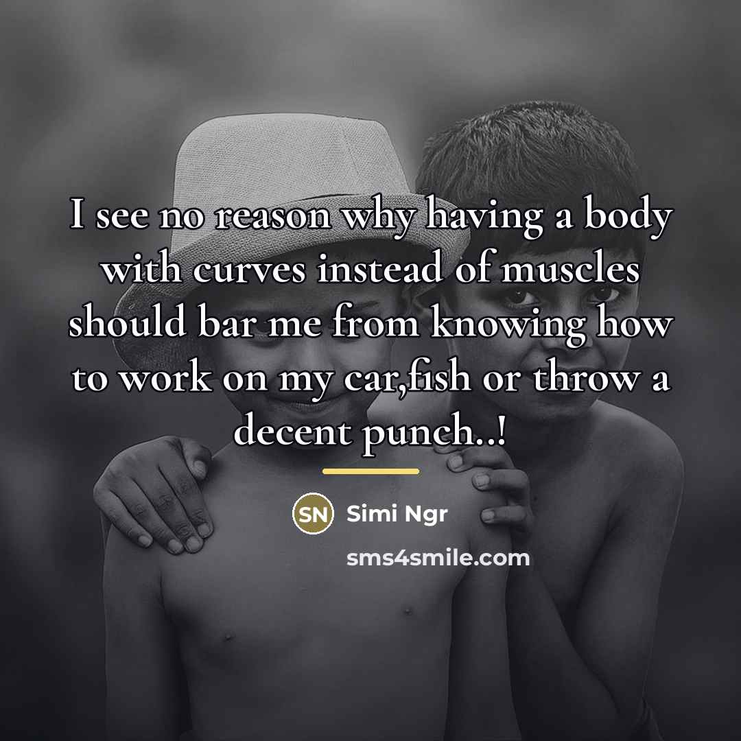 “I see no reason why having a body with curves…” quote by Simi Ngr