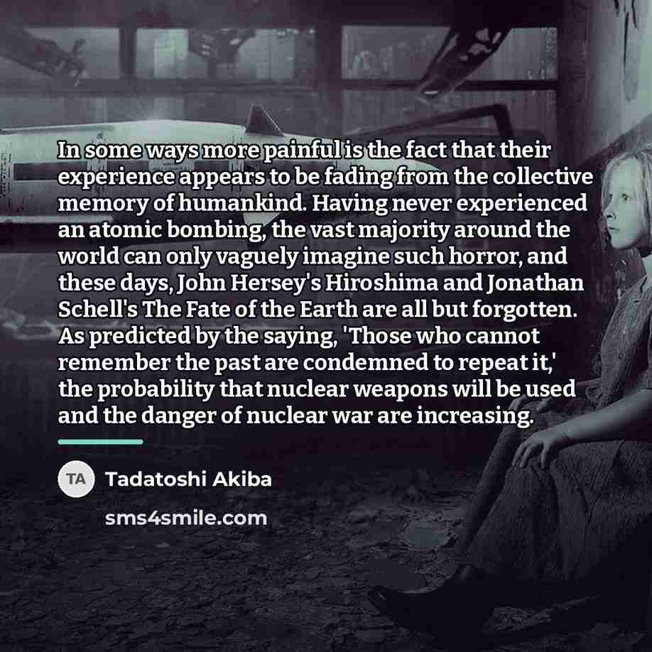 “In some ways more painful is the fact that their…” quote by Tadatoshi Akiba