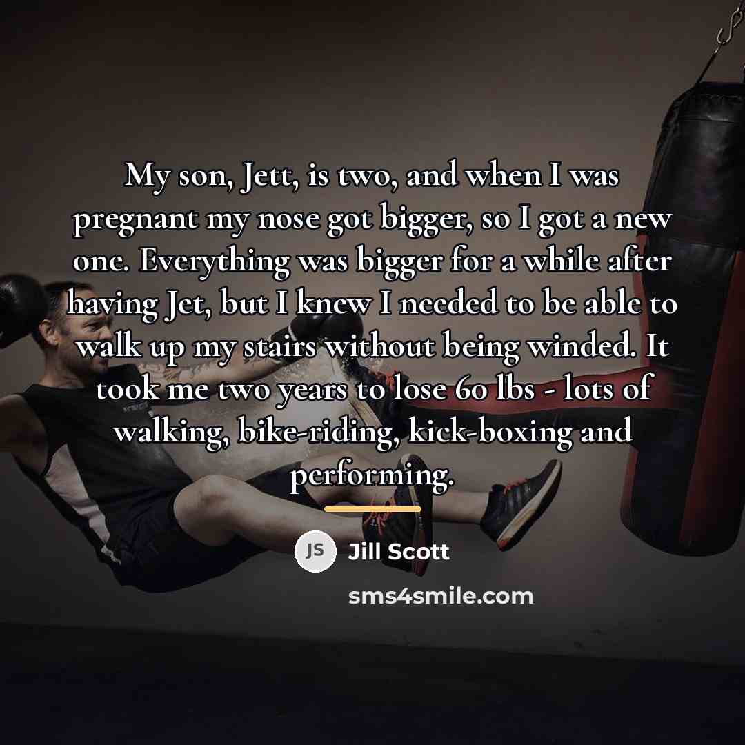 “My son, Jett, is two, and when I was pregnant…” quote by Jill Scott