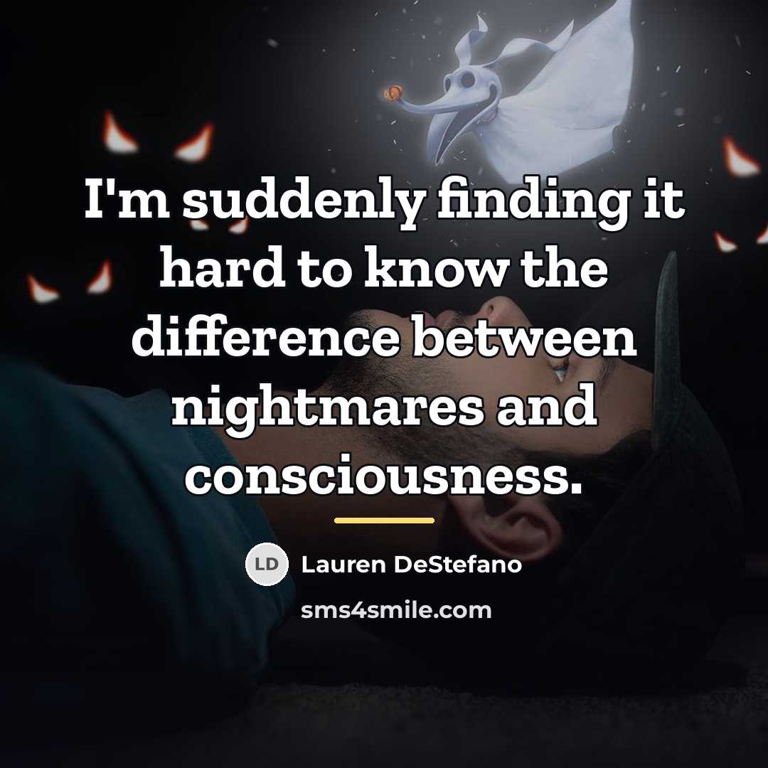 “I'm suddenly finding it hard to know the difference between…” quote by Lauren DeStefano