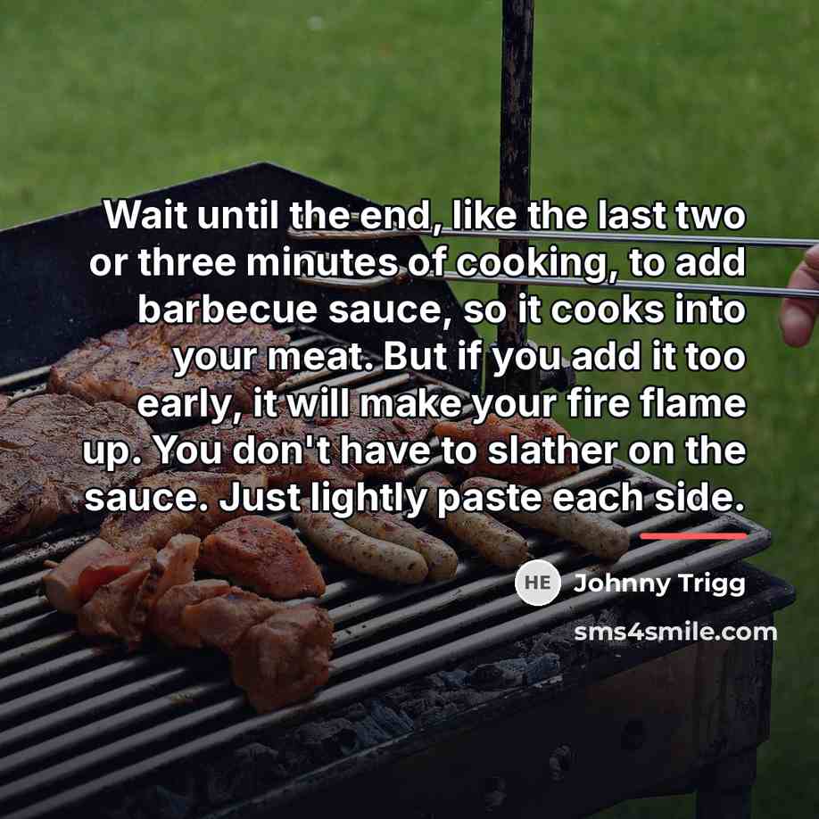 “Wait until the end, like the last two or three…” quote by Johnny Trigg