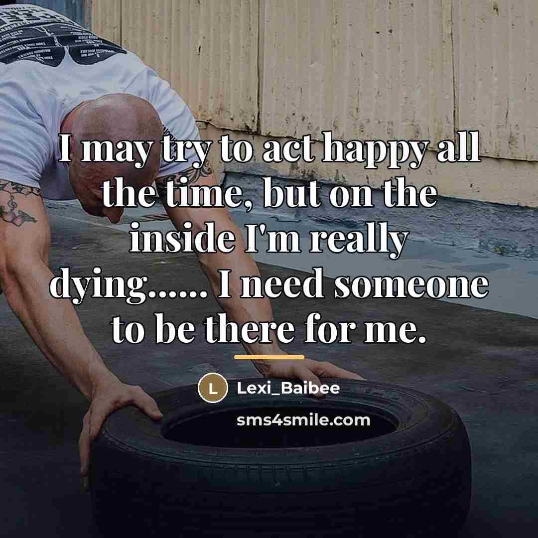 “I may try to act happy all the time, but…” quote by Lexi_Baibee