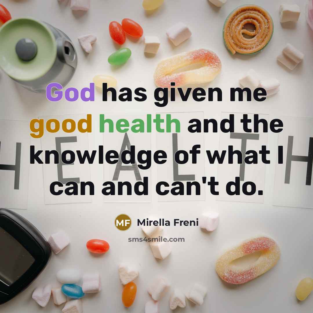 “God has given me good health and the knowledge of…” quote by Mirella Freni