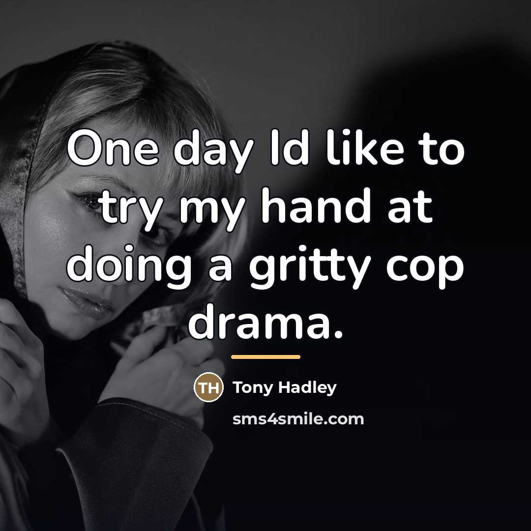 “One day Id like to try my hand at doing…” quote by Tony Hadley