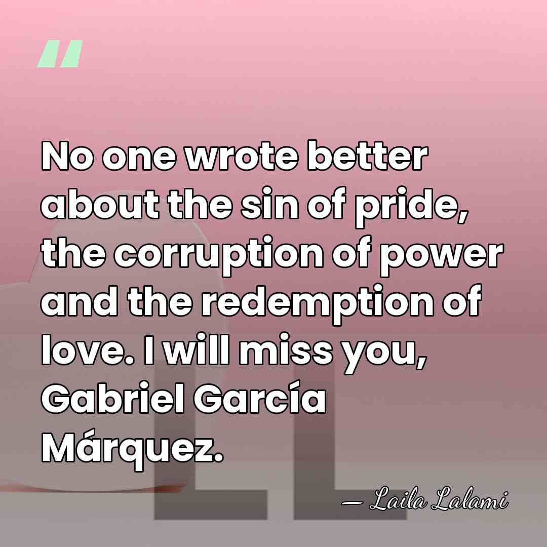 No one wrote better about the sin of pride, the corruption of&hellip; - Laila Lalami