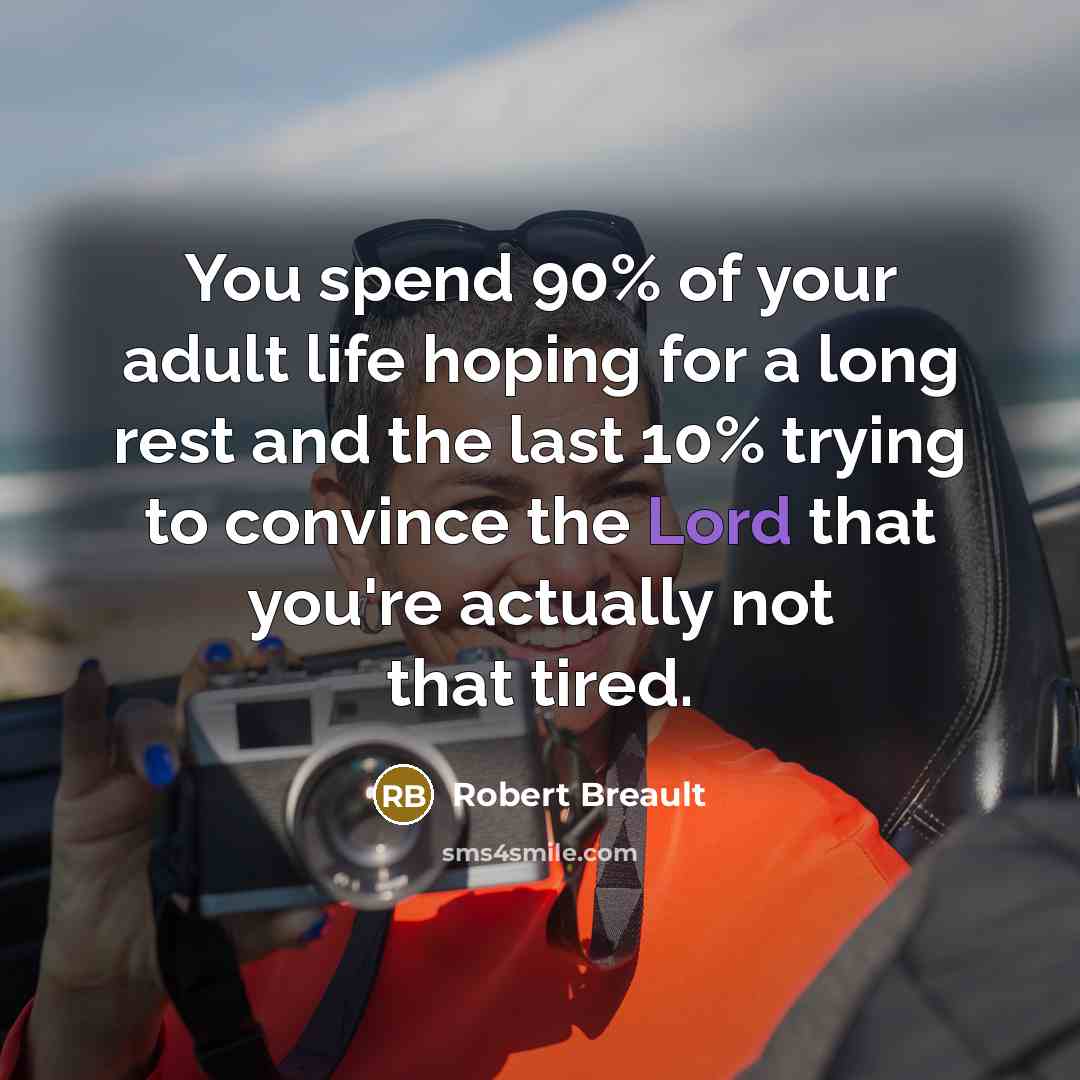 “You spend 90% of your adult life hoping for a…” quote by Robert Breault