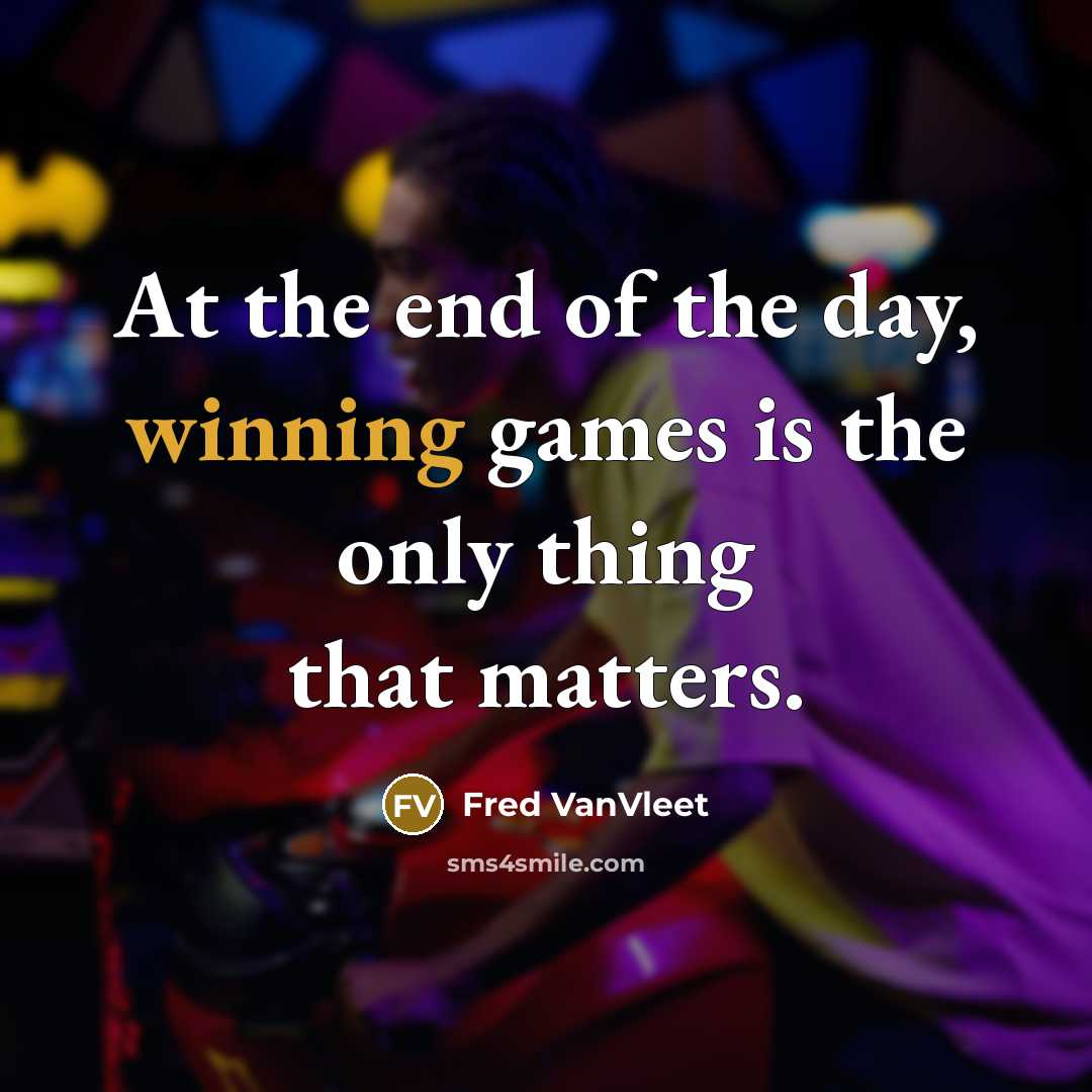“At the end of the day, winning games is the…” quote by Fred VanVleet