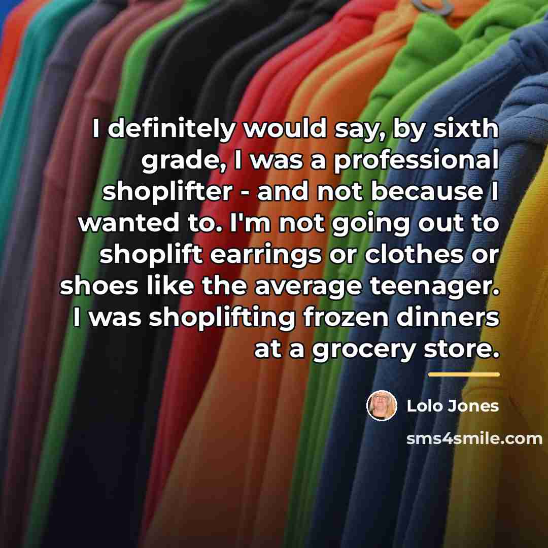 “I definitely would say, by sixth grade, I was a…” quote by Lolo Jones