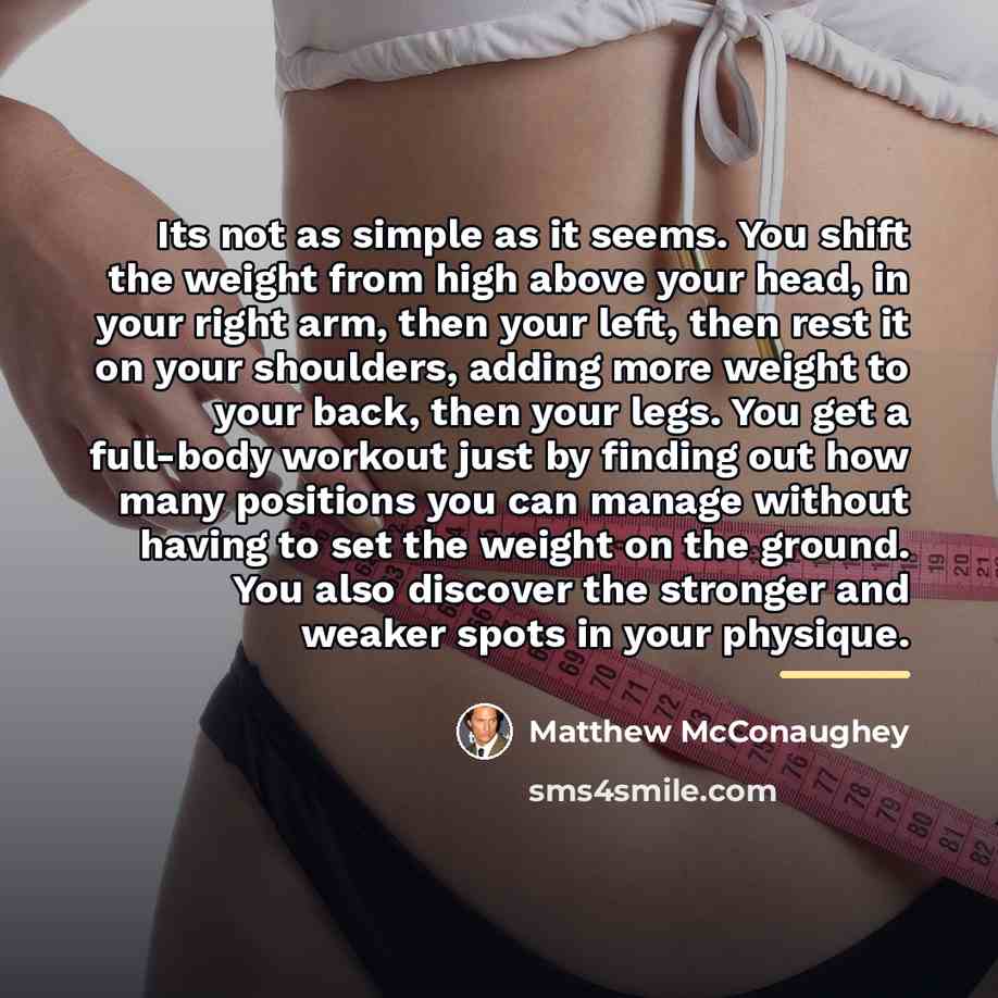 “Its not as simple as it seems. You shift the…” quote by Matthew McConaughey