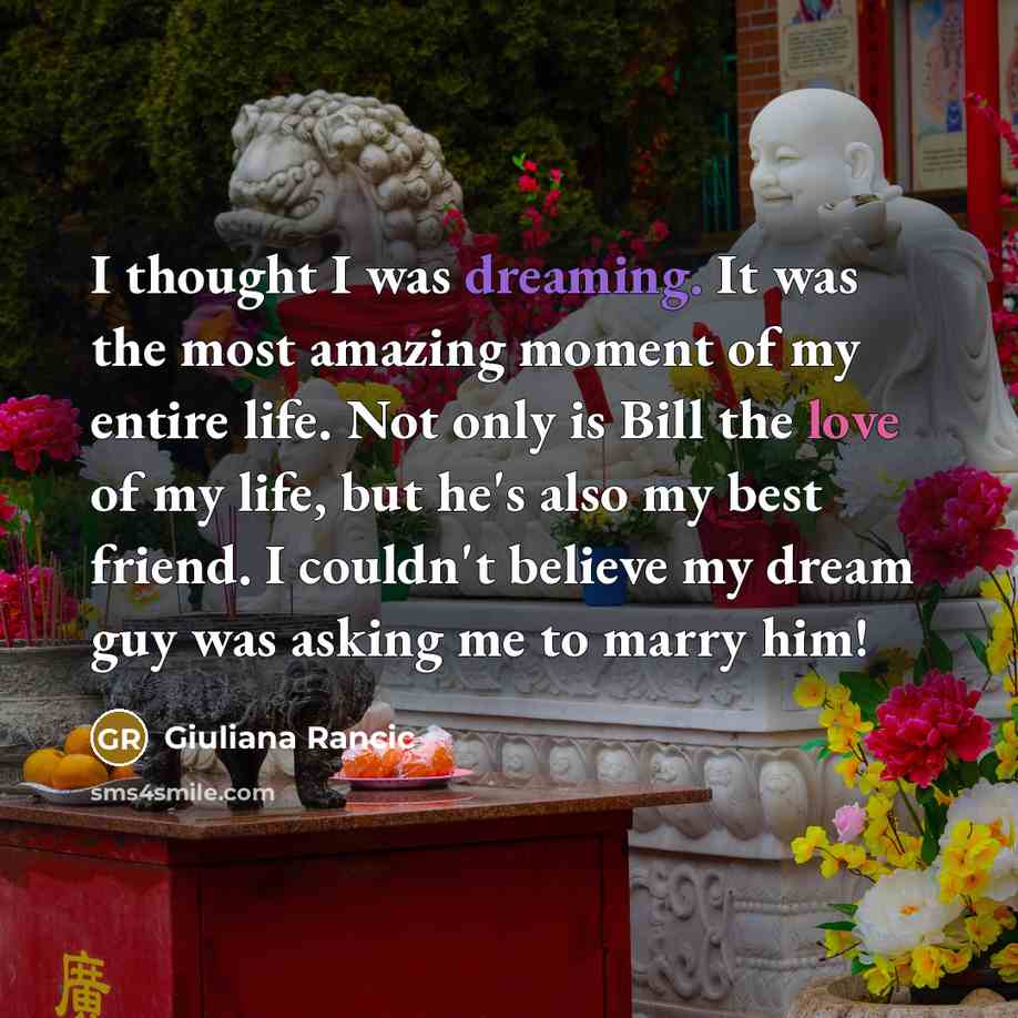 “I thought I was dreaming. It was the most amazing…” quote by Giuliana Rancic