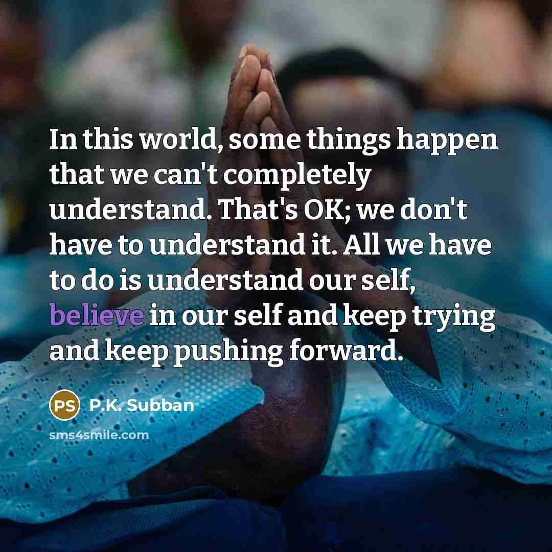 “In this world, some things happen that we can't completely…” quote by P.K. Subban