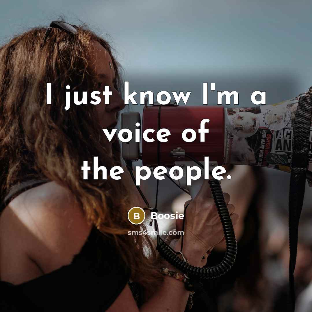 “I just know I'm a voice of the people.…” quote by Boosie