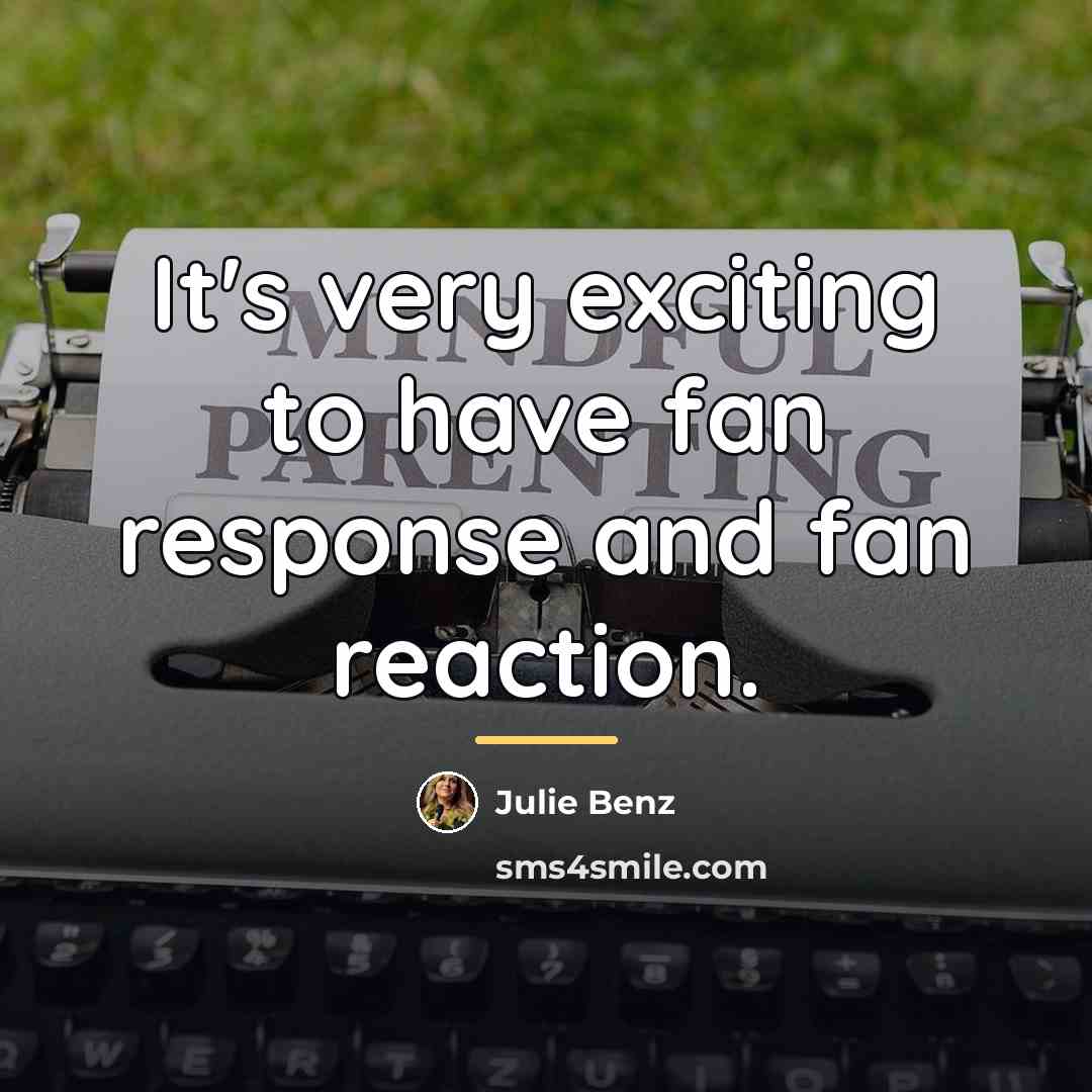 “It's very exciting to have fan response and fan reaction.…” quote by Julie Benz