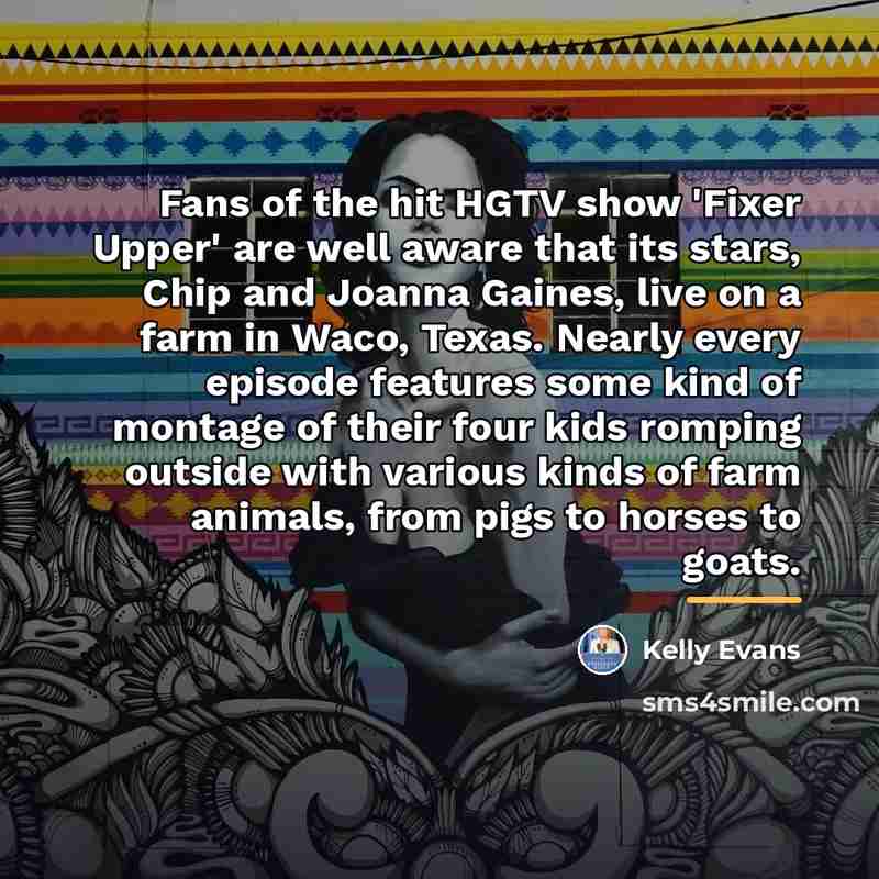 “Fans of the hit HGTV show 'Fixer Upper' are well…” quote by Kelly Evans