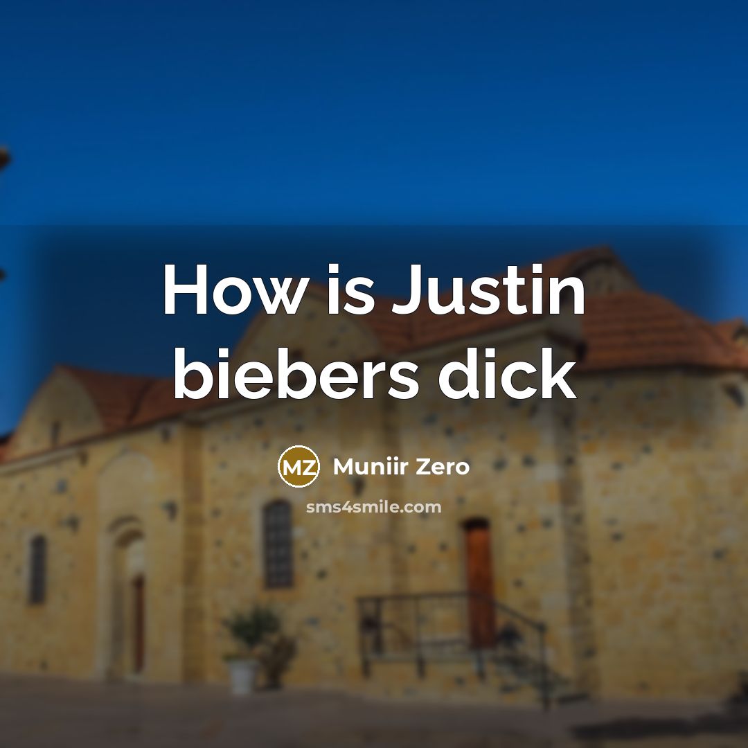 “How is Justin biebers dick” quote by Muniir Zero