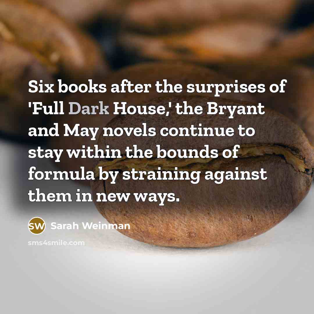 “Six books after the surprises of 'Full Dark House,' the…” quote by Sarah Weinman
