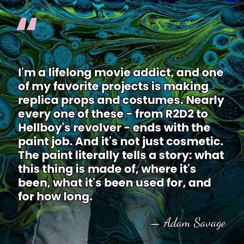 I'm a lifelong movie addict, and one of my favorite projects is&hellip; - Adam Savage