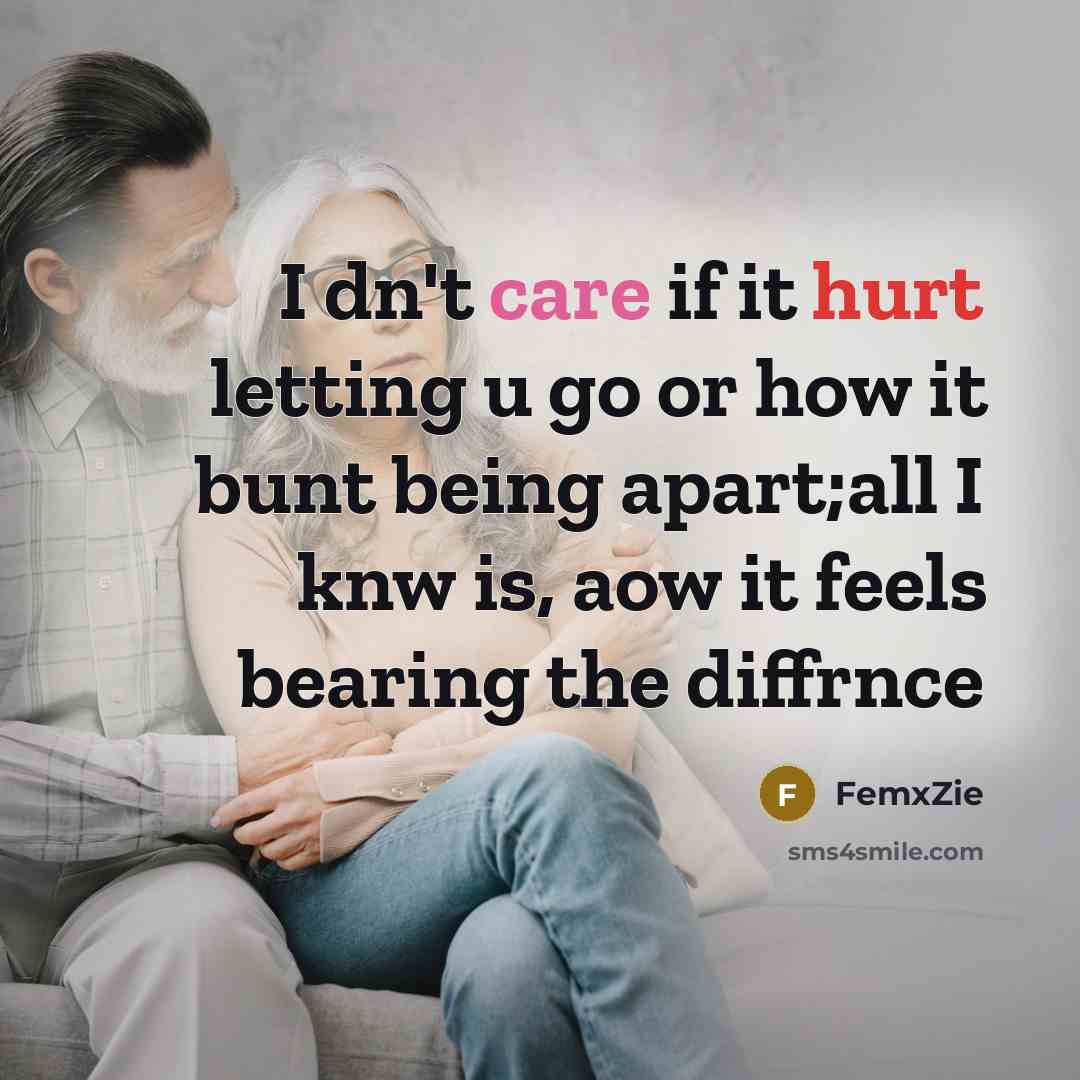 “I dn't care if it hurt letting u go or…” quote by FemxZie