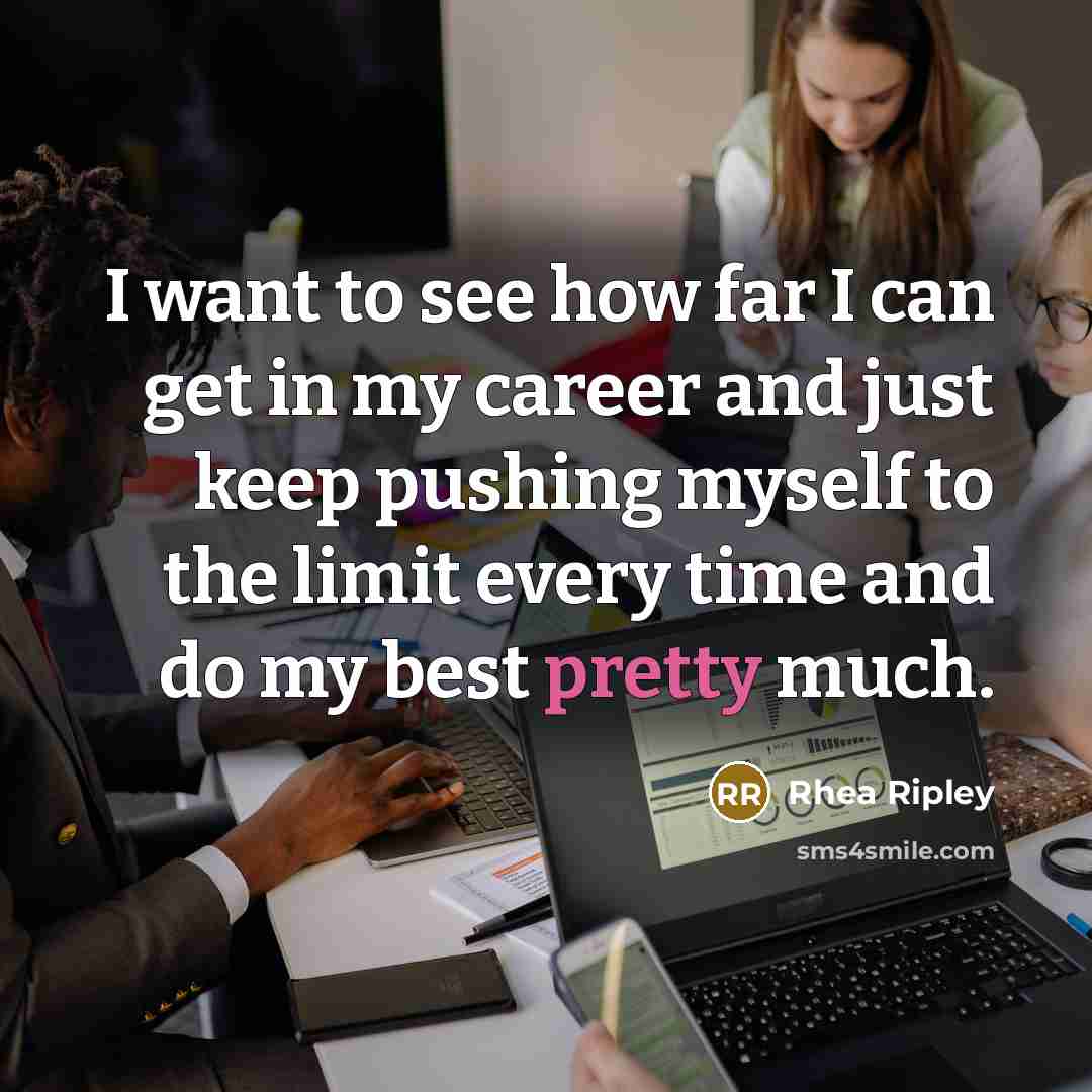 “I want to see how far I can get in…” quote by Rhea Ripley