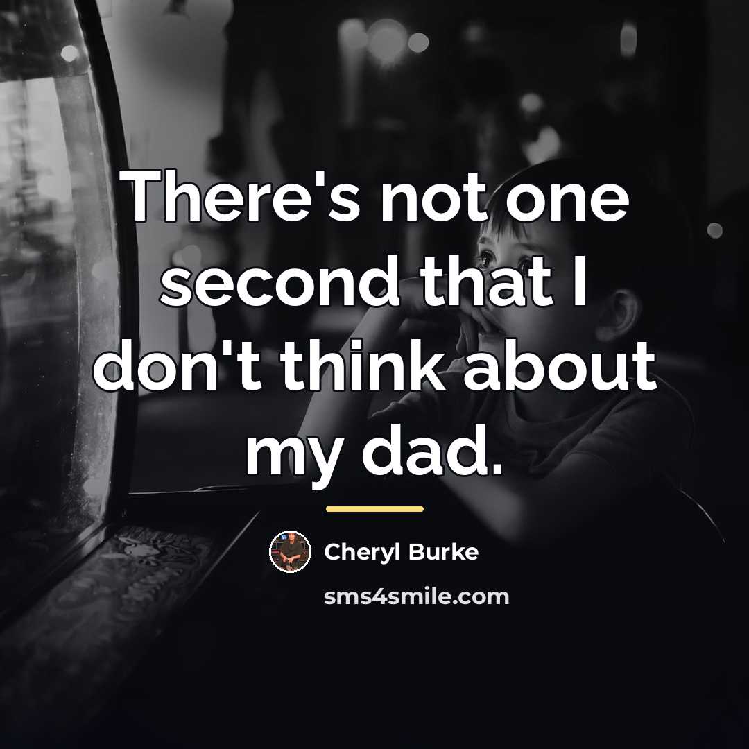“There's not one second that I don't think about my…” quote by Cheryl Burke