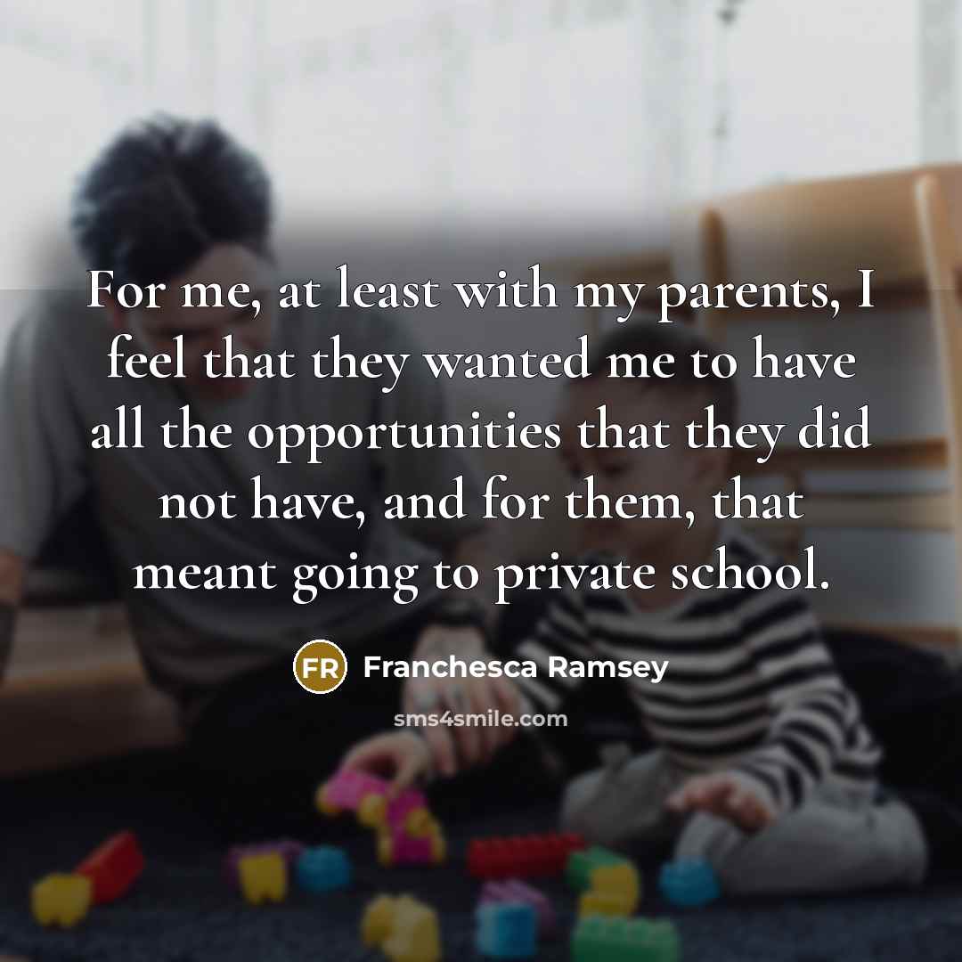 “For me, at least with my parents, I feel that…” quote by Franchesca Ramsey