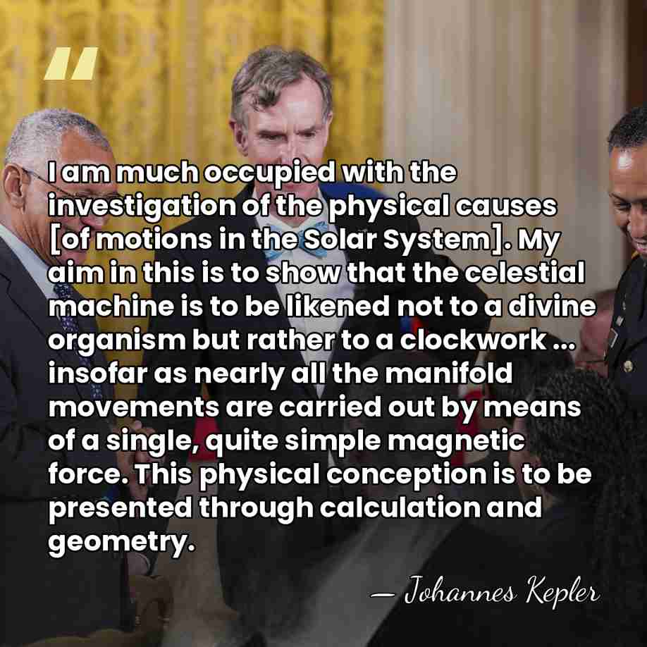 I am much occupied with the investigation of the physical causes [of&hellip; - Johannes Kepler