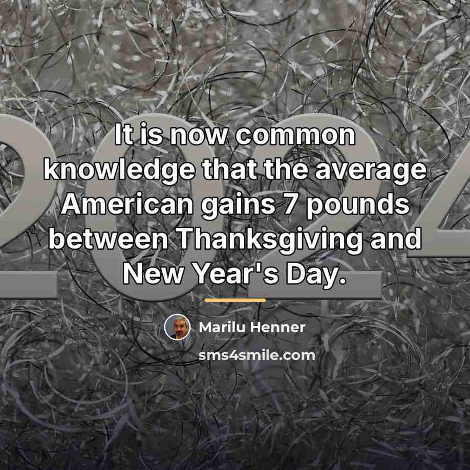 “It is now common knowledge that the average American gains…” quote by Marilu Henner