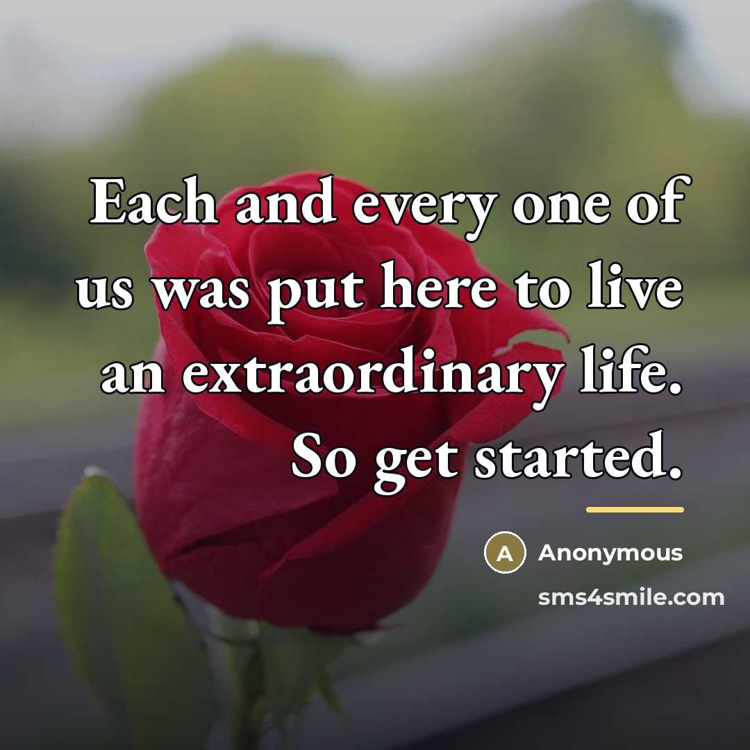 “Each and every one of us was put here to…” quote by Anonymous
