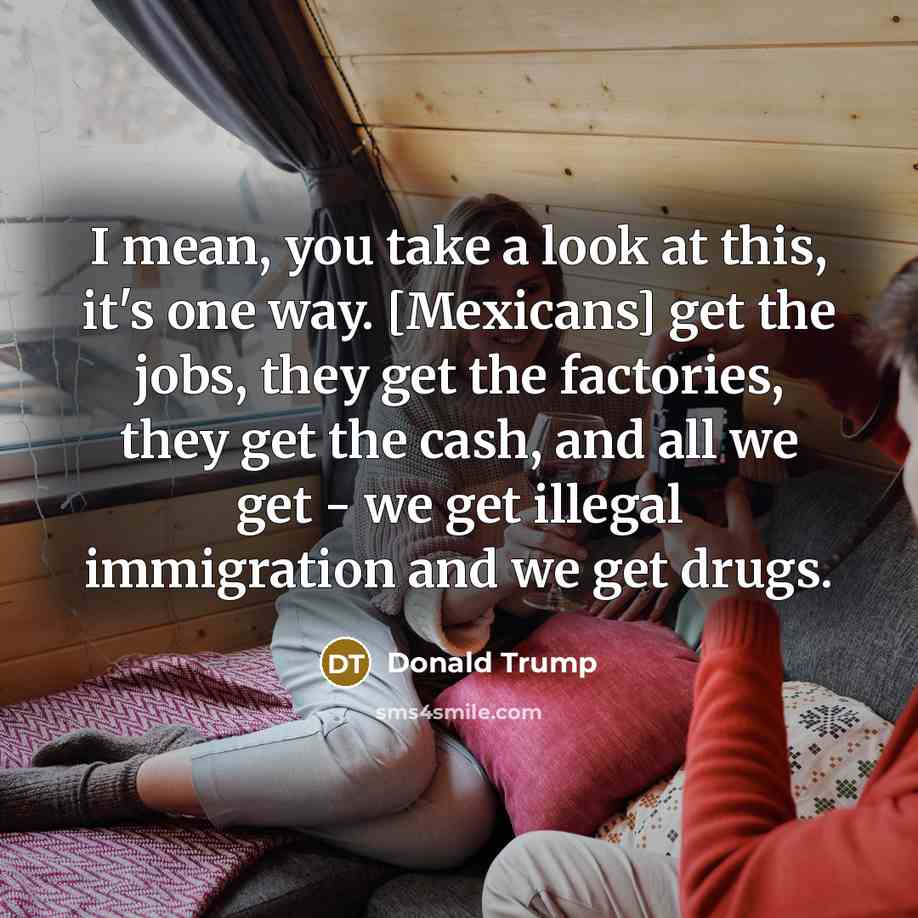 “I mean, you take a look at this, it's one…” quote by Donald Trump