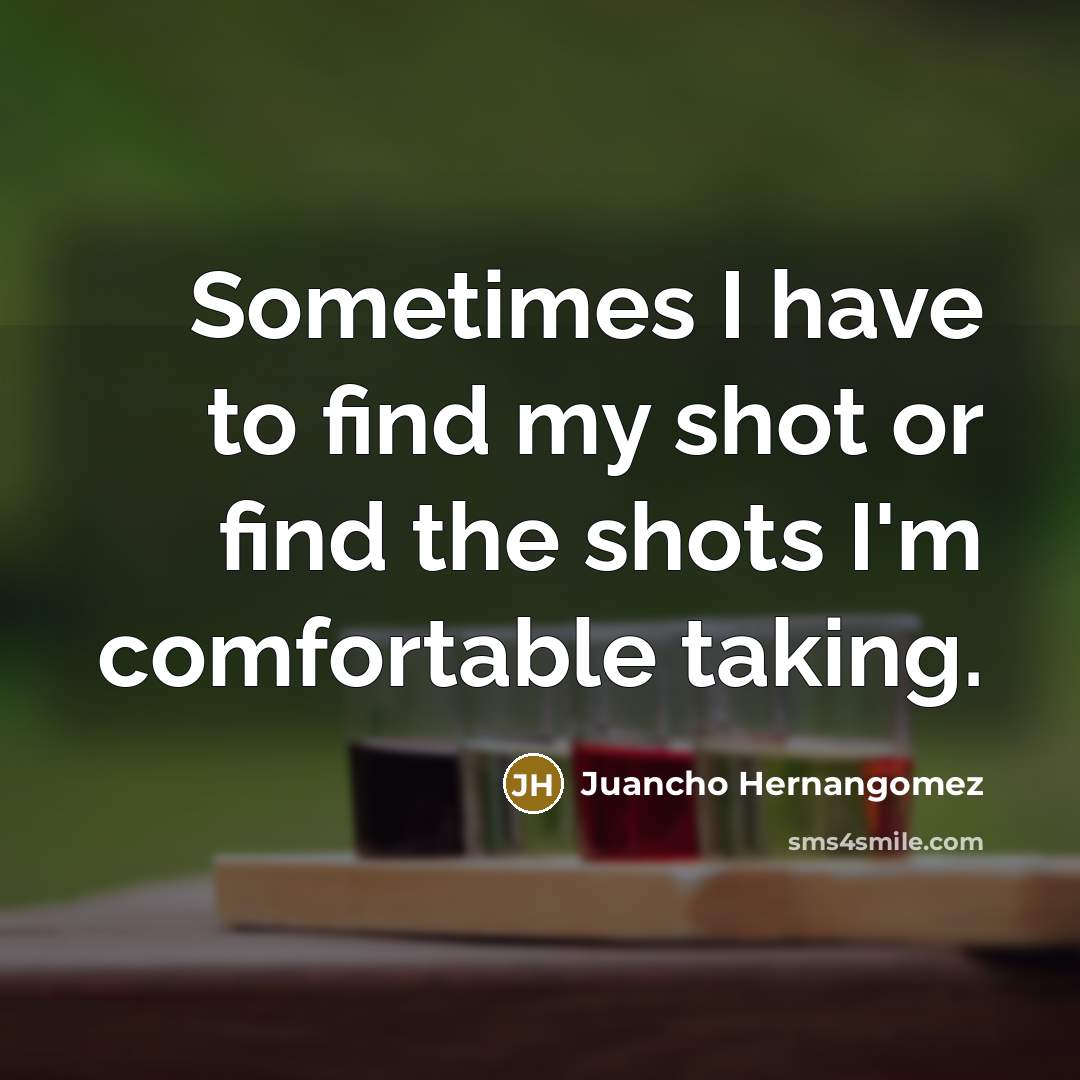 “Sometimes I have to find my shot or find the…” quote by Juancho Hernangomez