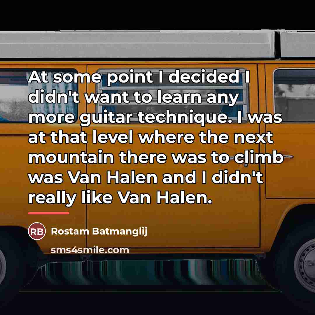 “At some point I decided I didn't want to learn…” quote by Rostam Batmanglij