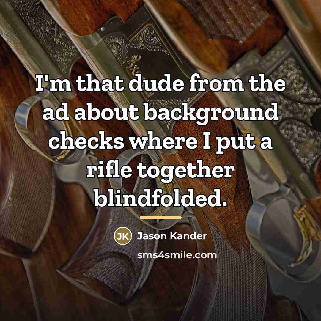 “I'm that dude from the ad about background checks where…” quote by Jason Kander