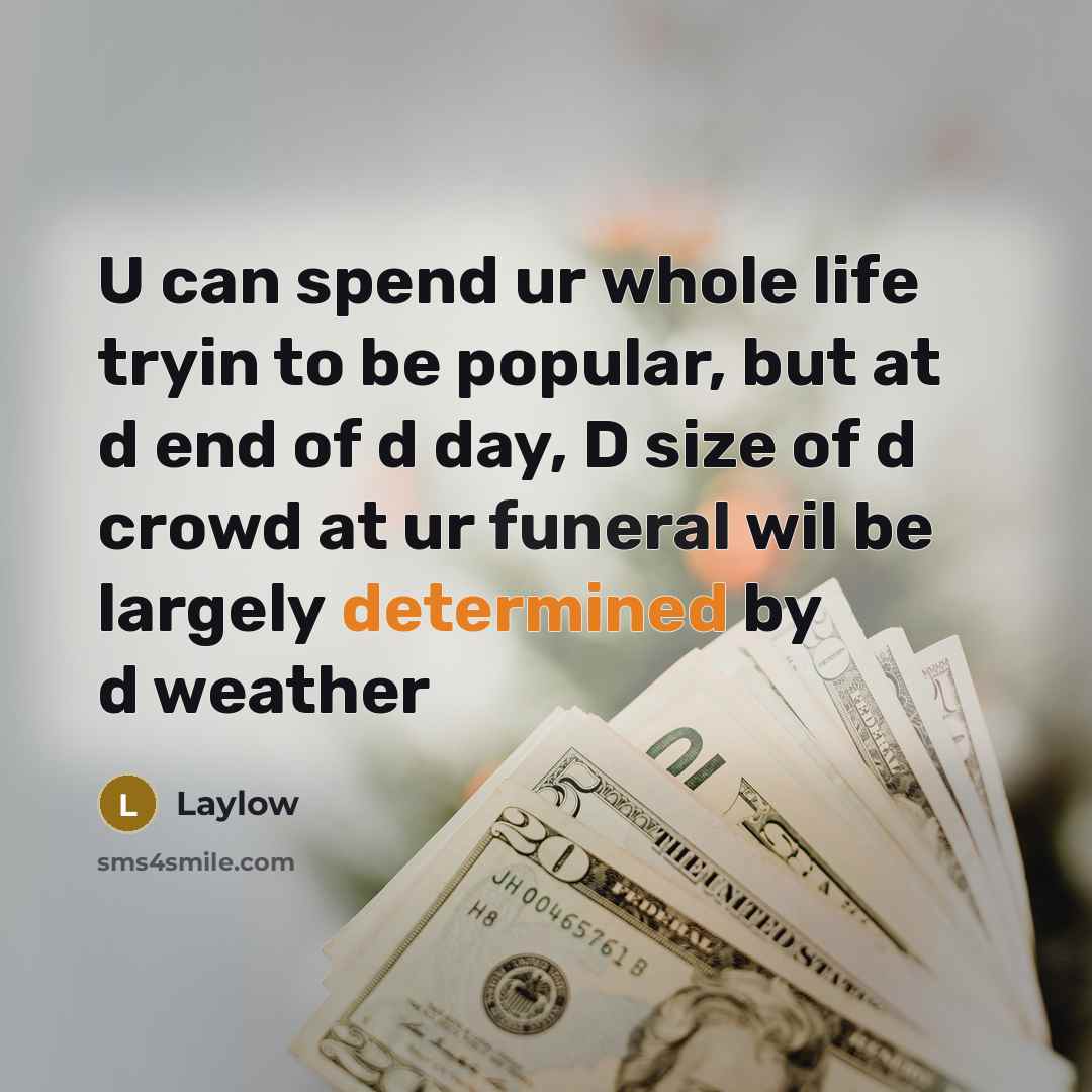 “U can spend ur whole life tryin to be popular,…” quote by Laylow