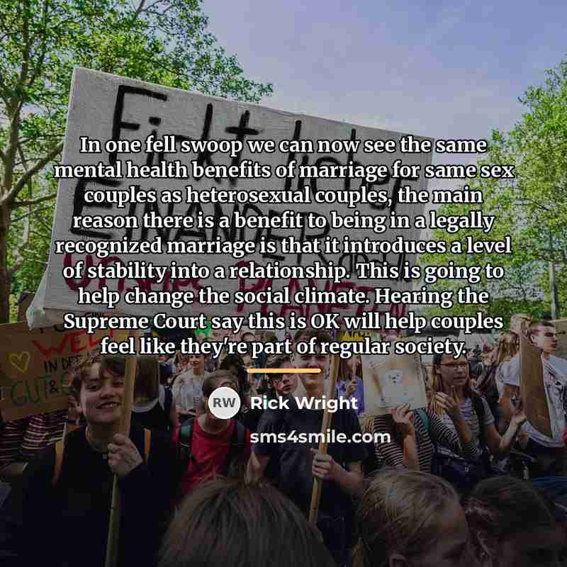 “In one fell swoop we can now see the same…” quote by Rick Wright