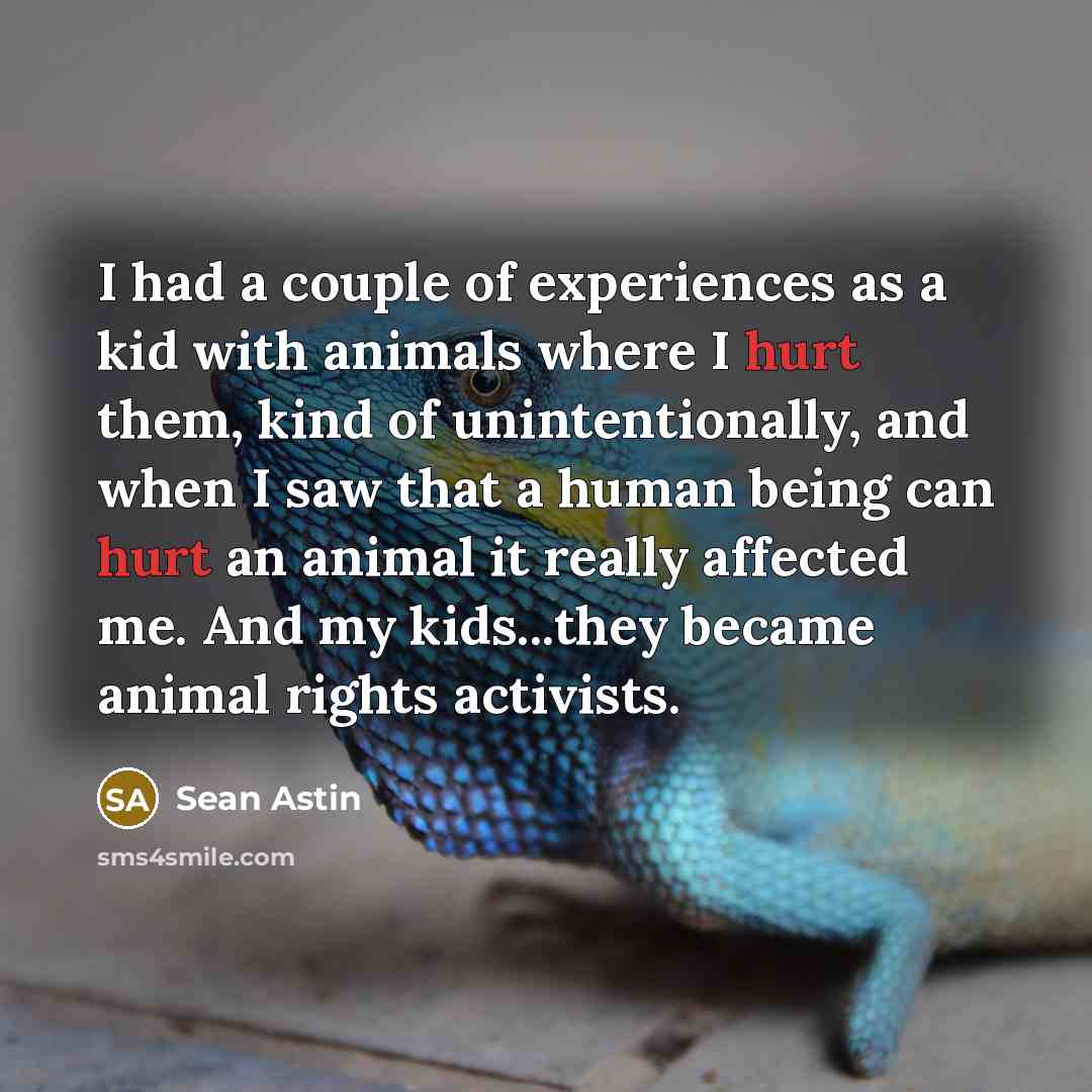 “I had a couple of experiences as a kid with…” quote by Sean Astin