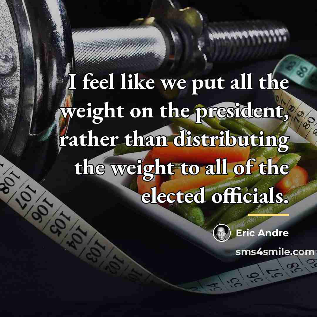 “I feel like we put all the weight on the…” quote by Eric Andre