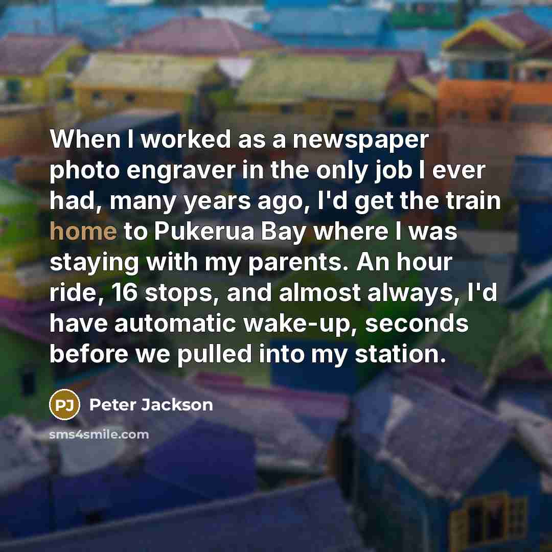 “When I worked as a newspaper photo engraver in the…” quote by Peter Jackson