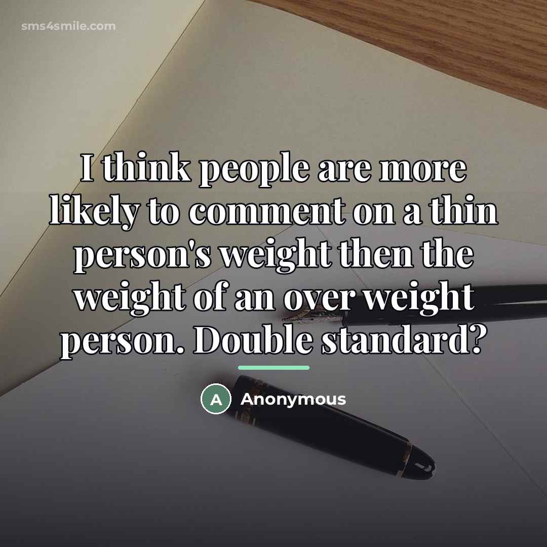 “I think people are more likely to comment on a…” quote by Anonymous