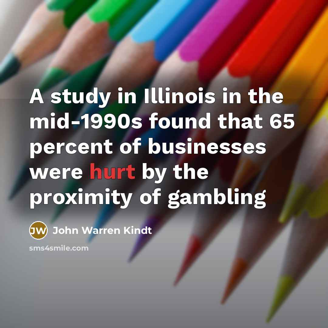 “A study in Illinois in the mid-1990s found that 65…” quote by John Warren Kindt