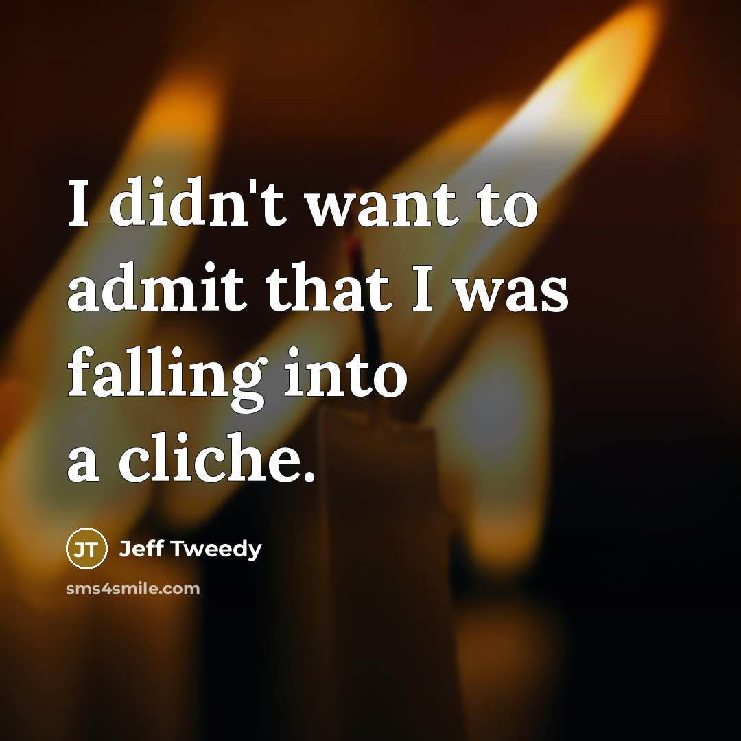“I didn't want to admit that I was falling into…” quote by Jeff Tweedy