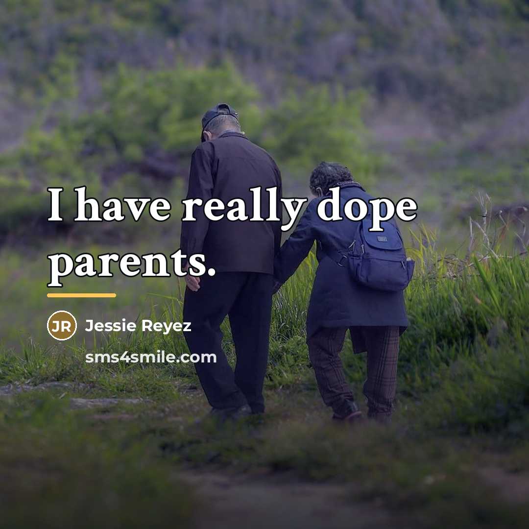 “I have really dope parents.…” quote by Jessie Reyez
