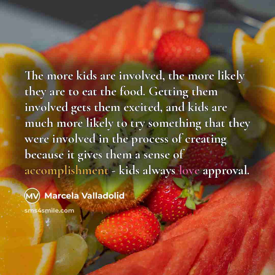 “The more kids are involved, the more likely they are…” quote by Marcela Valladolid