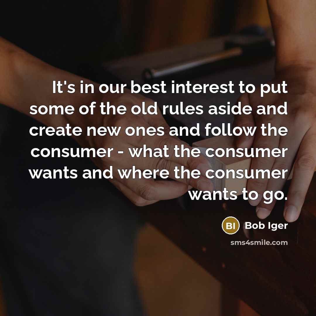 “It's in our best interest to put some of the…” quote by Bob Iger