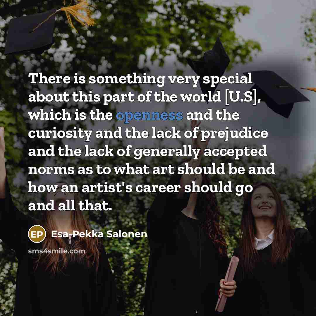 “There is something very special about this part of the…” quote by Esa-Pekka Salonen