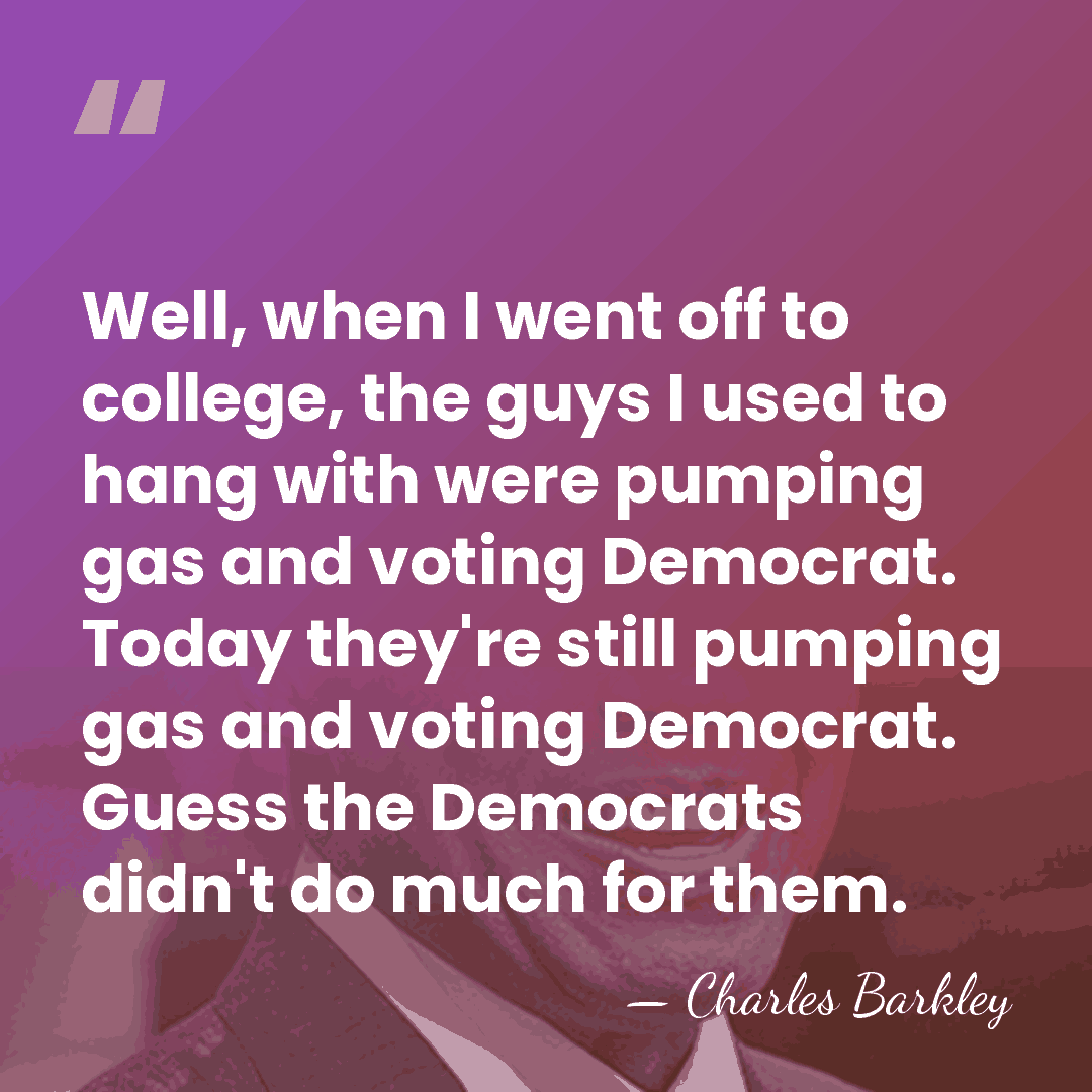 Well, when I went off to college, the guys I used to&hellip; - Charles Barkley