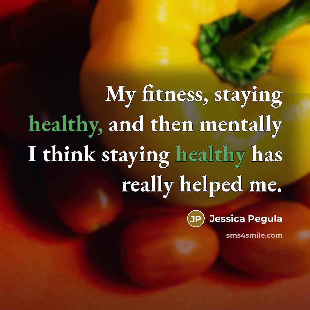 “My fitness, staying healthy, and then mentally I think staying…” quote by Jessica Pegula