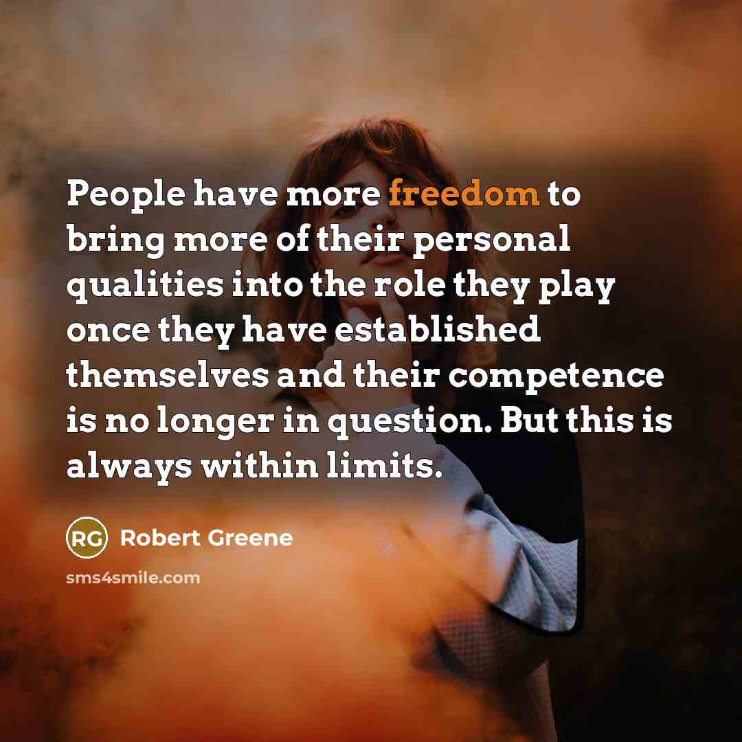 “People have more freedom to bring more of their personal…” quote by Robert Greene